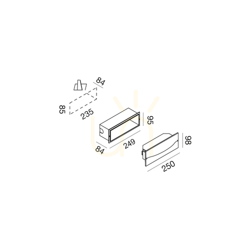 Verifica GES2001N Gea Luce IP65 Iluminat pentru scări