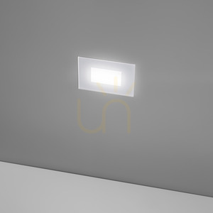 Gea Luce GES2040 corp LED încastrat pentru trepte, sticlă albă, 4,5 W IP66 small 0
