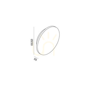 GES2082 Aplică de perete pentru exterior Brown Gea Luce, IP65 small 1