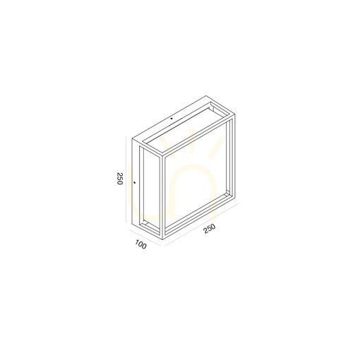 Verifica GES2091 Lampa de tavan pentru exterior Graphite Gea Luce, IP65