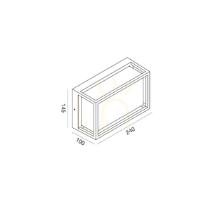 GES2100 Gea Luce, plafonieră albă pentru exterior, IP65 small 1