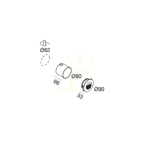 GES2110C Iluminat pentru scări Gea Luce, alb, IP65 small 1