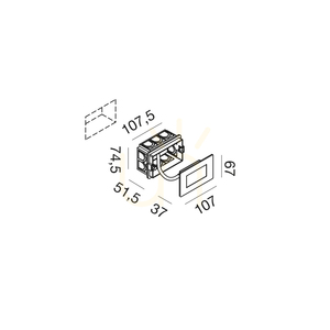 GES2130 Iluminat pentru scări Gea Luce, alb, IP54 small 1