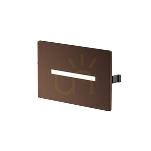 Corp de iluminat încastrat pentru trepte Gea Luce GES2142 maro LED 3 W CCT IP54 small 0