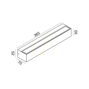 GES2247 Aplică de perete pentru exterior Gea Luce, culoare antracit, IP65 small 1