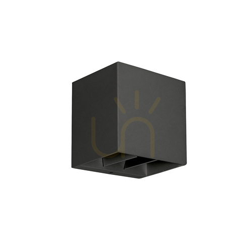 Verifica GES2310 Aplică de perete pentru exterior Gea Luce, culoare antracit, IP65
