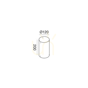 GES2404 Stâlp de iluminat Gea Luce, culoare antracit small 1