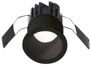 Corp de iluminat încastrat GFA960C, negru, Gea Luce small 0