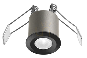 Corp de iluminat încastrat GFA1091C, negru, Gea Luce small 0