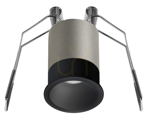 Verifica Corp de iluminat încastrat GFA1101C, negru, Gea Luce