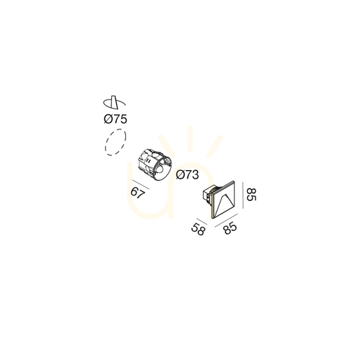 Verifica GFA1420 Iluminat alb pentru scări Gea Luce