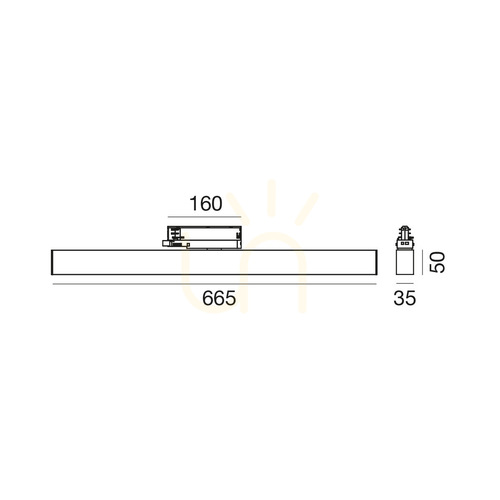 Verifica GFA1761N Gea Luce – spot de perete negru