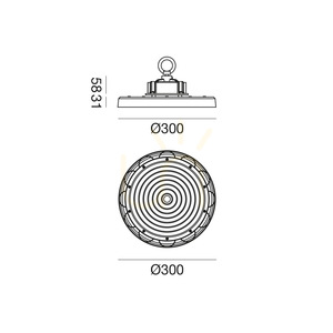 GLI021 Corpuri de iluminat industriale Gea Luce, IP65 small 1