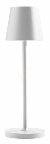 Verifica Lampă de masă fără fir Gea Luce GLS032, LED 3 W, 300 lm, 3000 K, IP54, albă