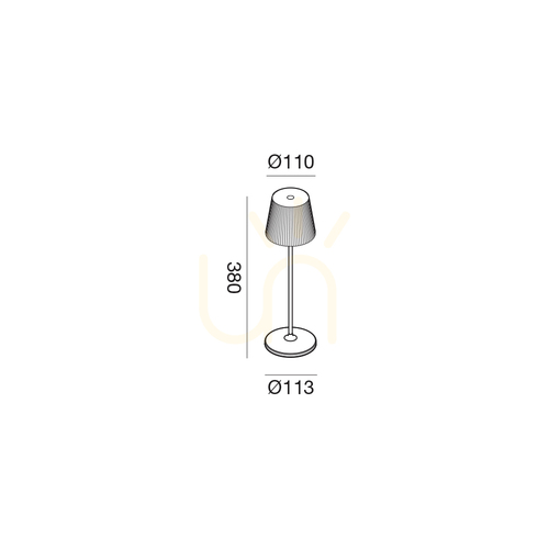 Verifica GLS055 Lampa de podea pentru exterior Gea Luce, negru, IP54