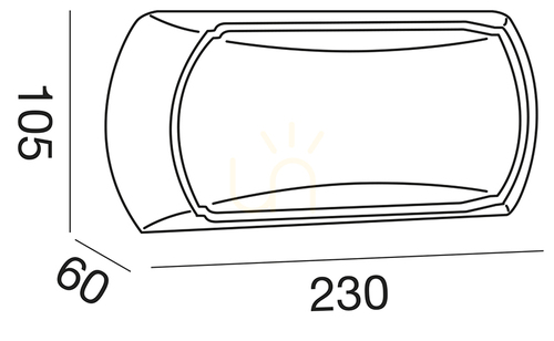 Verifica Aplică de perete pentru exterior GPL250 White Gea Luce, IP65