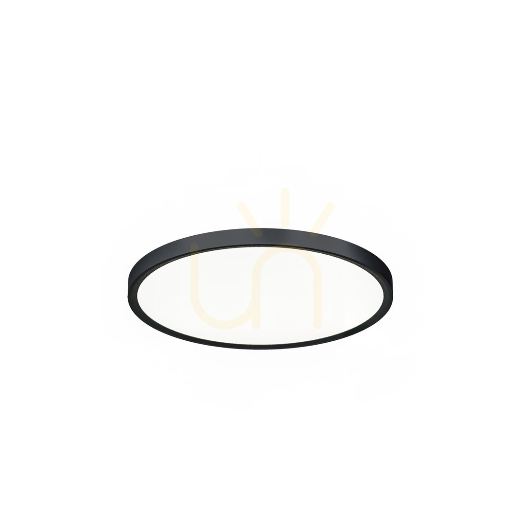 GPL323 Black Ceiling Light by Gea Luce