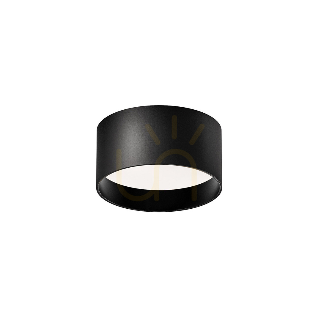 GPL335C Black Ceiling Light by Gea Luce