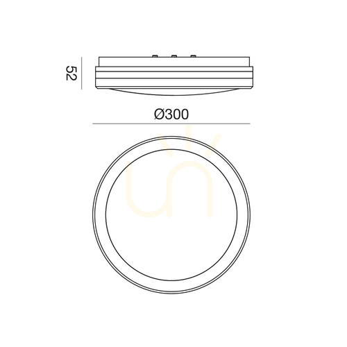 Verifica GPL343 Gea Luce – Lampă de tavan pentru exterior, negru, IP65
