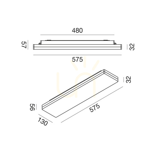 Verifica Lampa suspendată GPL420 White Gea Luce, IP54