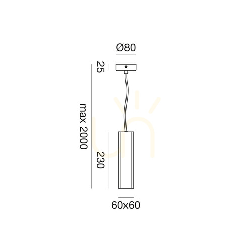 Verifica Lampa suspendată GSO100 White Gea Luce