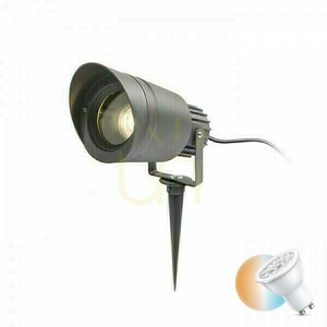 Cordoba Spot de exterior pe pană Antracit 230 V Gu10 35 W Ip54 small 0
