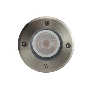 Lucca Connect Gu10 250 V Ip67 Ip67 Fi110x140 gri, rotund, la sol, deasupra capului, în planșeu small 1