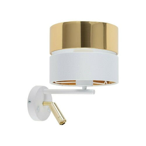 Verifica Aplica de perete TK-Lighting Hilton alb auriu 2 becuri G9 E27