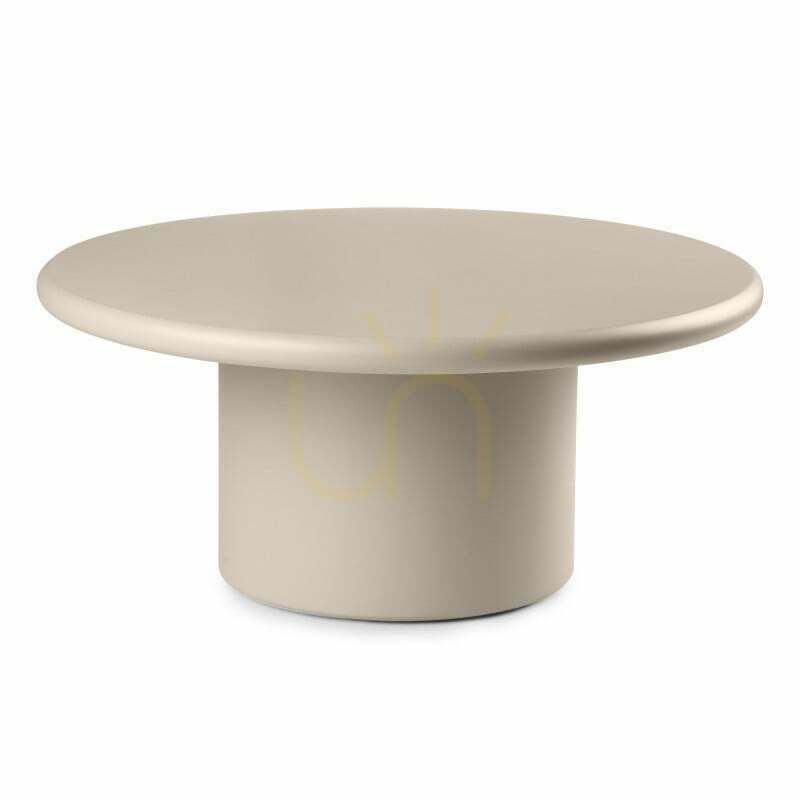 Măsuță de cafea ARDO de 80 cm, bej închis, finisaj mat, de la Nova Nook