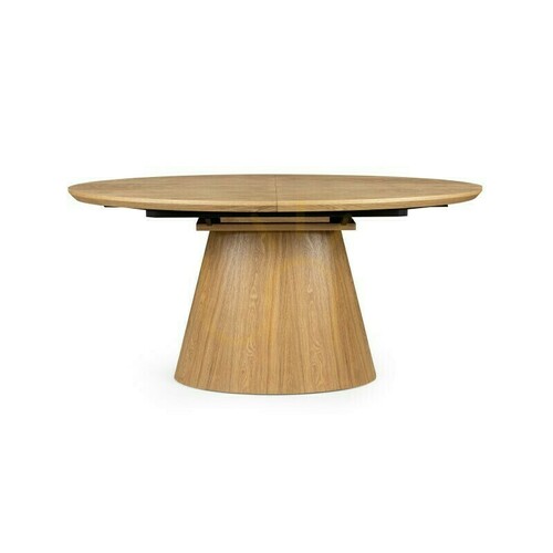Verifica Masă extensibilă SOLARE, 160–200 cm, ovală, finisaj natural, de la Nova Nook