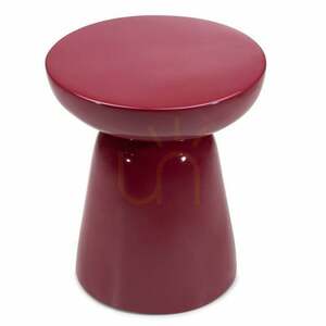 Măsuță auxiliară LIMPO, 40 cm, Burgund/Cireș, Lucioasă, Nova Nook small 5