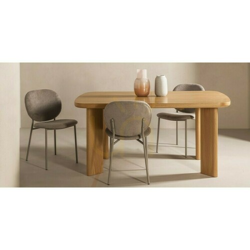 Verifica Masă extensibilă ESTRELLA, 160–200 cm, dreptunghiulară, finisaj natural, de la Nova Nook