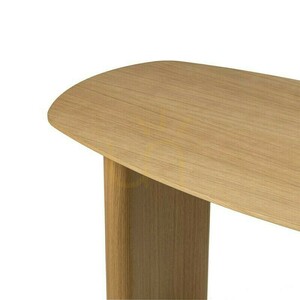 Birou/consolă LORENTO, 120 cm, furnir de stejar natural Nova Nook small 4