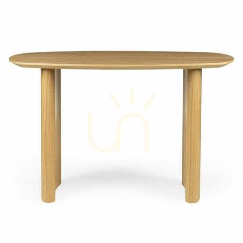 Verifica Birou/consolă LORENTO, 120 cm, furnir de stejar natural Nova Nook