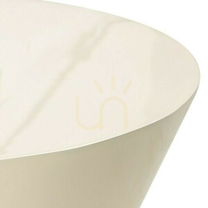 Măsuță de cafea ELISSA, 60 cm, alb-crem, lucioasă, Nova Nook 5 Măsuță de cafea ELISSA, 60 cm, alb-crem, lucioasă, Nova Nook small 5