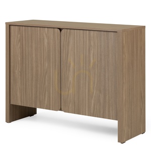 Comodă cu două uși OKU, stejar perlat, fațade rotunjite, de la Nova Nook 11 Comodă cu două uși OKU, stejar perlat, fațade rotunjite, de la Nova Nook small 11
