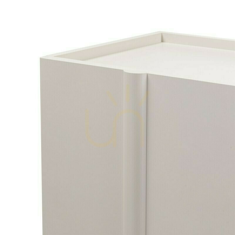 Spectacol Comodă cu două uși OSSM, culoare cașmir, colț rotunjit Nova Nook Comodă cu două uși OSSM, culoare cașmir, colț rotunjit Nova Nook