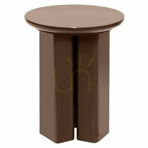 Măsuță auxiliară RIEB, 40 cm, maro deschis, de culoarea mocha, cu finisaj lucios Nova Nook 0 Măsuță auxiliară RIEB, 40 cm, maro deschis, de culoarea mocha, cu finisaj lucios Nova Nook small 0