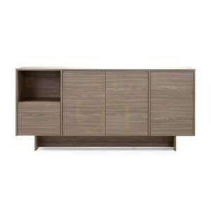 Comodă cu patru uși ANSO, Nova Nook, stejar perlat small 0