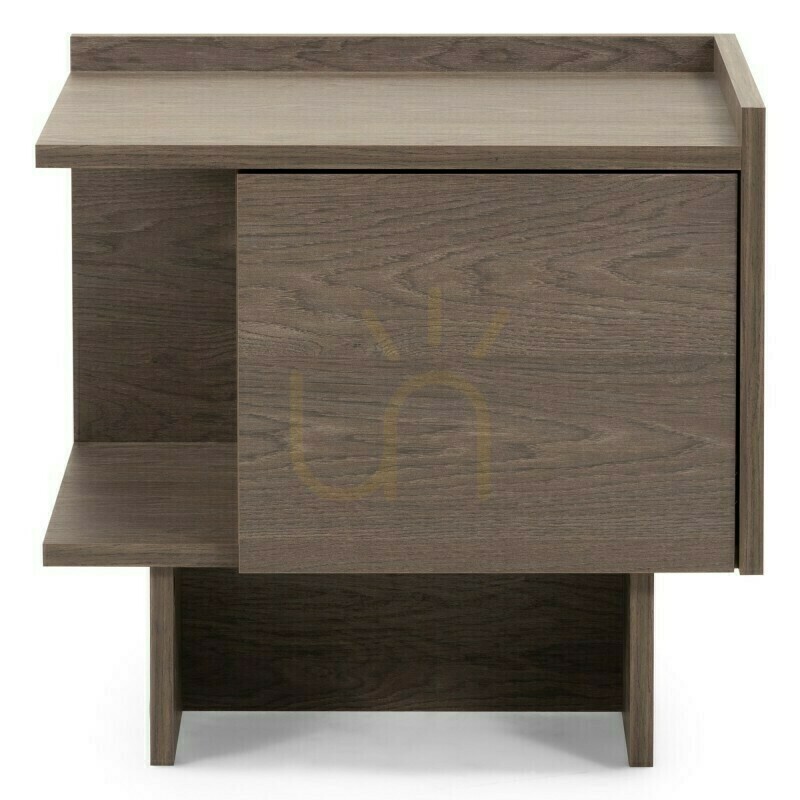 ANSO Nightstand, "Baltic Storm" Oak by Nova Nook