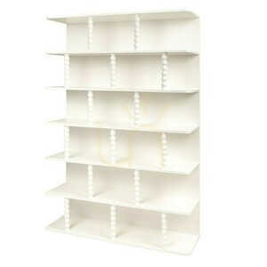Raft înalt PERLEN, alb, cu console sferice Nova Nook 5 Raft înalt PERLEN, alb, cu console sferice Nova Nook small 5