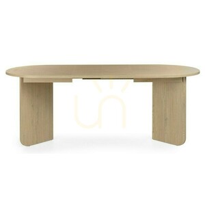 Masă extensibilă MAUT 140–200 cm, stejar Cremona Torro, blat oval Nova Nook small 1