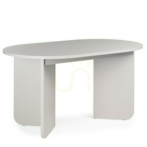 Masă extensibilă MAUT, 140–200 cm, culoare cașmir, blat oval Nova Nook small 4