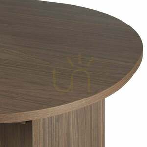 Masă extensibilă MAUT, 140–200 cm, nuc Lincoln, blat oval Nova Nook small 3