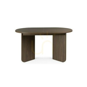 Masă extensibilă MAUT, 140–200 cm, nuc Lincoln, blat oval Nova Nook small 0