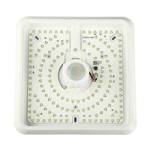 Lampă de tavan LED V-TAC de 12 W cu cip CREE, 25 x 25 cm, senzor de mișcare, CCT, pătrată, albă, VT-81003, 1100 lm, garanție de 6 ani small 3