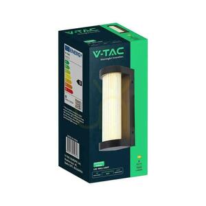 V-TAC LED 8 W IP44, lampă de exterior neagră pentru montare pe perete, model VT-10180, 3000 K, 1100 lm small 2