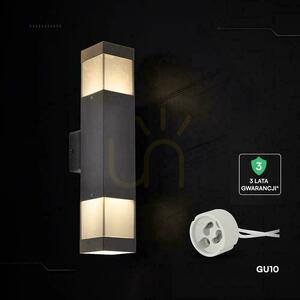 Corp de iluminat exterior cu montare pe perete V-TAC LED 2xGU10 negru IP44, model VT-10187, garanție de 3 ani 1 Corp de iluminat exterior cu montare pe perete V-TAC LED 2xGU10 negru IP44, model VT-10187, garanție de 3 ani small 1