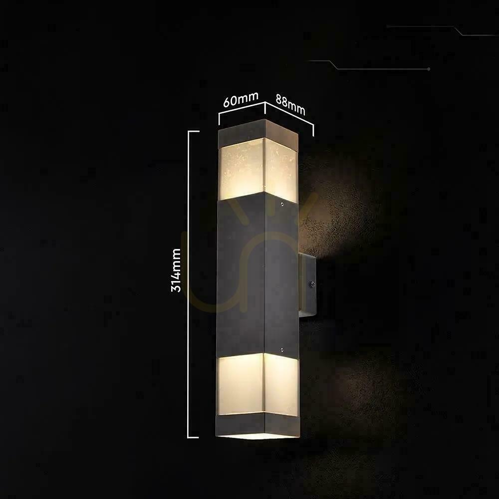 Spectacol Corp de iluminat exterior cu montare pe perete V-TAC LED 2xGU10 negru IP44, model VT-10187, garanție de 3 ani Corp de iluminat exterior cu montare pe perete V-TAC LED 2xGU10 negru IP44, model VT-10187, garanție de 3 ani
