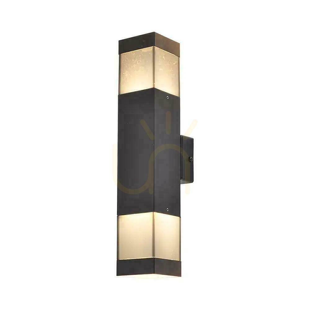 Verifica Corp de iluminat exterior cu montare pe perete V-TAC LED 2xGU10 negru IP44, model VT-10187, garanție de 3 ani Corp de iluminat exterior cu montare pe perete V-TAC LED 2xGU10 negru IP44, model VT-10187, garanție de 3 ani